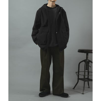 アイテムズ アーバンリサーチ ITEMS URBAN RESEARCH 『撥水/防風/透湿』高機能 裏フリース マウンテンパーカー （チャコールグレー）｜詳細画像