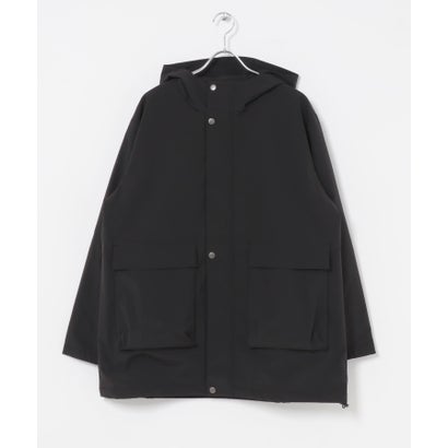 アイテムズ アーバンリサーチ ITEMS URBAN RESEARCH 『撥水/防風/透湿』高機能 裏フリース マウンテンパーカー （チャコールグレー）｜詳細画像