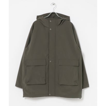 アイテムズ アーバンリサーチ ITEMS URBAN RESEARCH 『撥水/防風/透湿』高機能 裏フリース マウンテンパーカー （チャコールグレー）｜詳細画像
