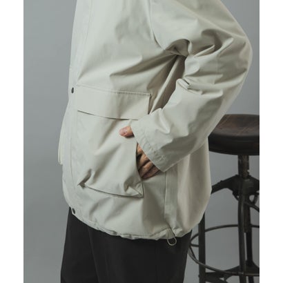 アイテムズ アーバンリサーチ ITEMS URBAN RESEARCH 『撥水/防風/透湿』高機能 裏フリース マウンテンパーカー （ブラック）｜詳細画像