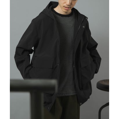 アイテムズ アーバンリサーチ ITEMS URBAN RESEARCH 『撥水/防風/透湿』高機能 裏フリース マウンテンパーカー （ブラック）｜詳細画像