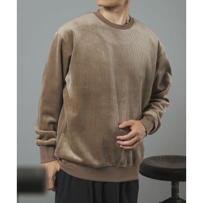 アイテムズ アーバンリサーチ ITEMS URBAN RESEARCH 発熱機能カットコール クルーネックTOPS （ホワイト）｜詳細画像