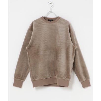 アイテムズ アーバンリサーチ ITEMS URBAN RESEARCH 発熱機能カットコール クルーネックTOPS （ホワイト）｜詳細画像