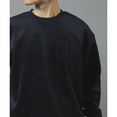アイテムズ アーバンリサーチ ITEMS URBAN RESEARCH 発熱機能カットコール クルーネックTOPS （ホワイト）｜詳細画像