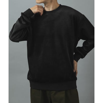アイテムズ アーバンリサーチ ITEMS URBAN RESEARCH 発熱機能カットコール クルーネックTOPS （モカ）｜詳細画像