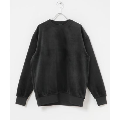 アイテムズ アーバンリサーチ ITEMS URBAN RESEARCH 発熱機能カットコール クルーネックTOPS （モカ）｜詳細画像