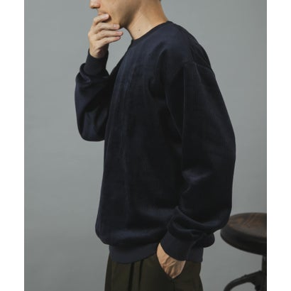 アイテムズ アーバンリサーチ ITEMS URBAN RESEARCH 発熱機能カットコール クルーネックTOPS （モカ）｜詳細画像