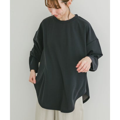 アイテムズ アーバンリサーチ ITEMS URBAN RESEARCH カットジョーゼットロングTシャツ （CHA）｜詳細画像
