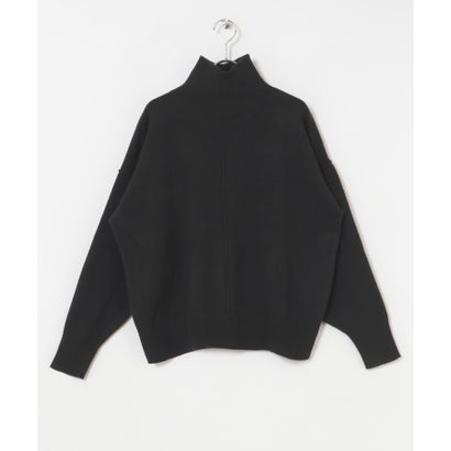 アイテムズ アーバンリサーチ ITEMS URBAN RESEARCH ハイネックワイドニット （イエロー系その他）｜詳細画像