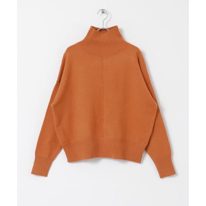 アイテムズ アーバンリサーチ ITEMS URBAN RESEARCH ハイネックワイドニット （イエロー系その他）｜詳細画像