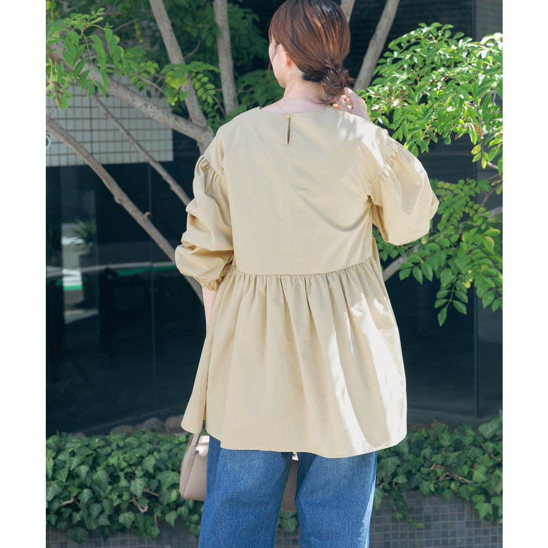 アイテムズ アーバンリサーチ ITEMS URBAN RESEARCH Vネックボリューム 