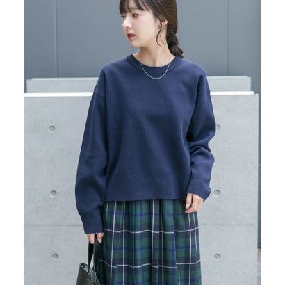 MILANO BASIC クルーネックニット （ベージュ系その他）｜詳細画像
