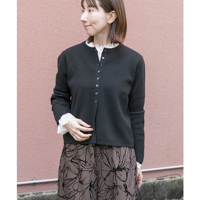 MILANO BASIC カーディガン （ブラック）