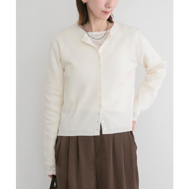 MILANO BASIC カーディガン （オフホワイト）