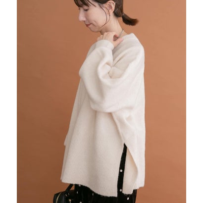 アイテムズ アーバンリサーチ ITEMS URBAN RESEARCH ボックスシルエットニット （グレー）｜詳細画像