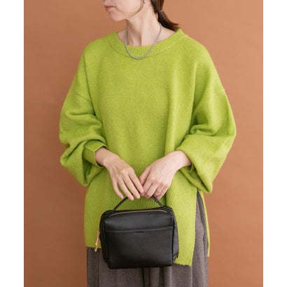 アイテムズ アーバンリサーチ ITEMS URBAN RESEARCH ボックスシルエットニット （グレー）｜詳細画像