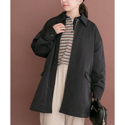 アイテムズ アーバンリサーチ ITEMS URBAN RESEARCH 中綿オーバーサイズジャケット （ベージュ）｜詳細画像