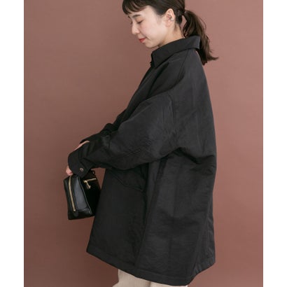 アイテムズ アーバンリサーチ ITEMS URBAN RESEARCH 中綿オーバーサイズジャケット （ベージュ）｜詳細画像