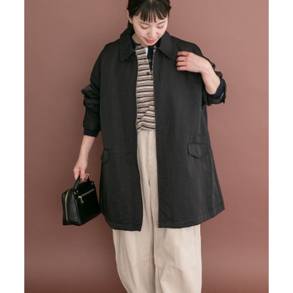 アイテムズ アーバンリサーチ ITEMS URBAN RESEARCH 中綿オーバーサイズジャケット （ベージュ）｜詳細画像