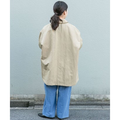 アイテムズ アーバンリサーチ ITEMS URBAN RESEARCH 中綿オーバーサイズジャケット （ベージュ）｜詳細画像
