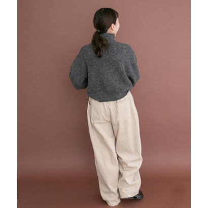 アイテムズ アーバンリサーチ ITEMS URBAN RESEARCH ネップハイネックニットプルオーバー （オレンジ）｜詳細画像