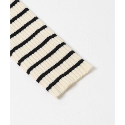 アイテムズ アーバンリサーチ ITEMS URBAN RESEARCH 『洗濯可』モチモチハイネックリブニット （ブルー）｜詳細画像