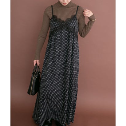 アイテムズ アーバンリサーチ ITEMS URBAN RESEARCH 『洗濯可』モチモチハイネックリブニット （ブルー）｜詳細画像