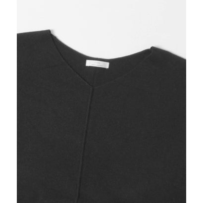 アイテムズ アーバンリサーチ ITEMS URBAN RESEARCH 『洗濯可』アウトリンキングVネックニット （パープル）｜詳細画像