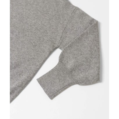 アイテムズ アーバンリサーチ ITEMS URBAN RESEARCH 『洗濯可』アウトリンキングVネックニット （パープル）｜詳細画像