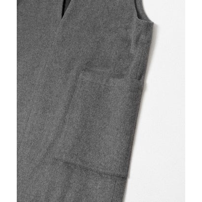 アイテムズ アーバンリサーチ ITEMS URBAN RESEARCH ウールミックスジャンスカ （ブラック）｜詳細画像