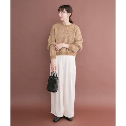 アイテムズ アーバンリサーチ ITEMS URBAN RESEARCH ブークレニットプルオーバー （グレー）｜詳細画像