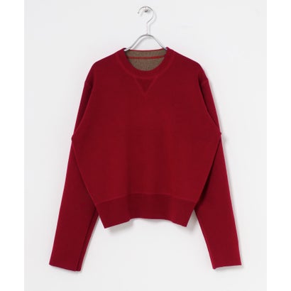 アイテムズ アーバンリサーチ ITEMS URBAN RESEARCH 2WAYリバーシブルニット （オフホワイト）｜詳細画像