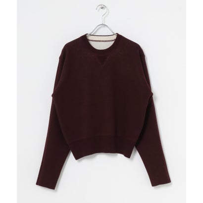 アイテムズ アーバンリサーチ ITEMS URBAN RESEARCH 2WAYリバーシブルニット （ブラウン）｜詳細画像