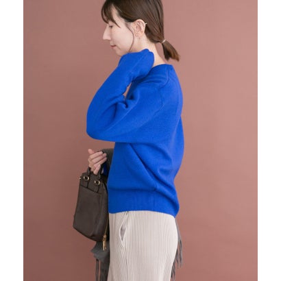アイテムズ アーバンリサーチ ITEMS URBAN RESEARCH 2WAYリバーシブルニット （ブラウン）｜詳細画像