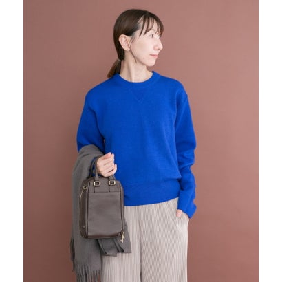 アイテムズ アーバンリサーチ ITEMS URBAN RESEARCH 2WAYリバーシブルニット （ブラウン）｜詳細画像