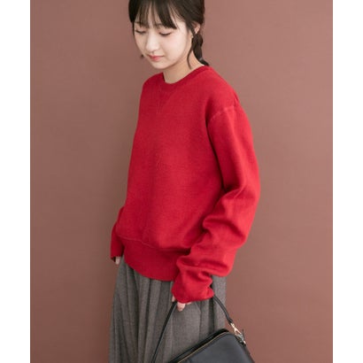 アイテムズ アーバンリサーチ ITEMS URBAN RESEARCH 2WAYリバーシブルニット （ブラウン）｜詳細画像