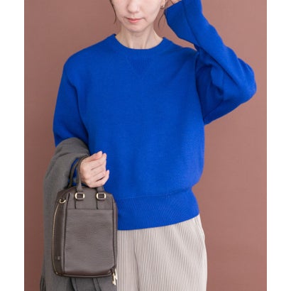 アイテムズ アーバンリサーチ ITEMS URBAN RESEARCH 2WAYリバーシブルニット （ブラウン）｜詳細画像