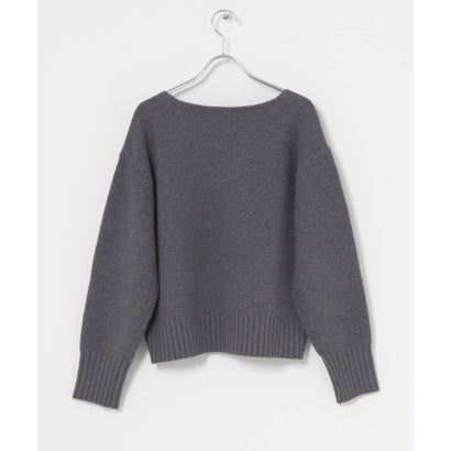 アイテムズ アーバンリサーチ ITEMS URBAN RESEARCH Vネックリンキングニット （ベージュ）｜詳細画像