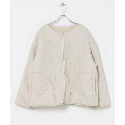 アイテムズ アーバンリサーチ ITEMS URBAN RESEARCH リバーシブルファーブルゾン （グレー系その他）｜詳細画像