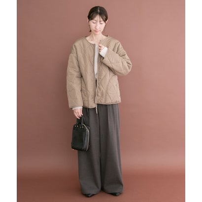 アイテムズ アーバンリサーチ ITEMS URBAN RESEARCH リバーシブルファーブルゾン （グレー系その他）｜詳細画像
