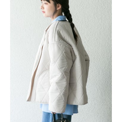 アイテムズ アーバンリサーチ ITEMS URBAN RESEARCH リバーシブルファーブルゾン （グレー系その他）｜詳細画像