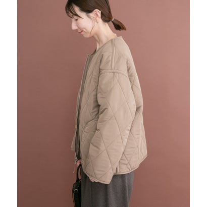 アイテムズ アーバンリサーチ ITEMS URBAN RESEARCH リバーシブルファーブルゾン （モカ）｜詳細画像