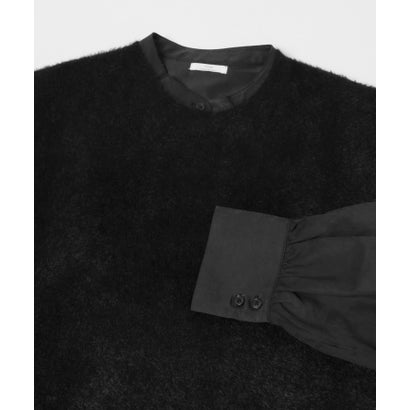 アイテムズ アーバンリサーチ ITEMS URBAN RESEARCH フェザーベストコンビワンピース （グレー）｜詳細画像
