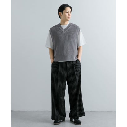 アゼアミクロップドニットベスト （BLACK）｜詳細画像