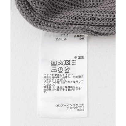 アゼアミクロップドニットベスト （BLACK）｜詳細画像