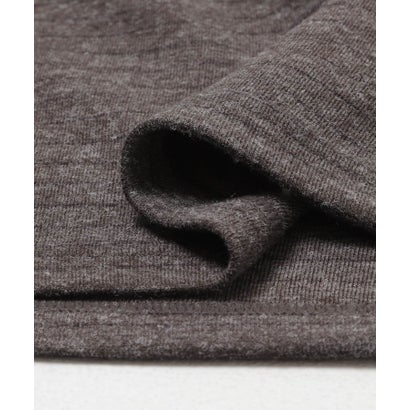 センス オブ プレイス バイ アーバンリサーチ SENSE OF PLACE by URBAN RESEARCH ブラッシュドボーダーロングTシャツ （ブラック）｜詳細画像