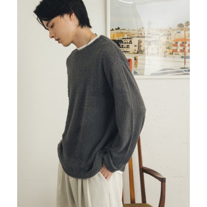 センス オブ プレイス バイ アーバンリサーチ SENSE OF PLACE by URBAN RESEARCH エアフェザーロングTシャツ （ブラウン）｜詳細画像