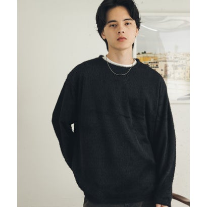 センス オブ プレイス バイ アーバンリサーチ SENSE OF PLACE by URBAN RESEARCH エアフェザーロングTシャツ （ブラック）｜詳細画像
