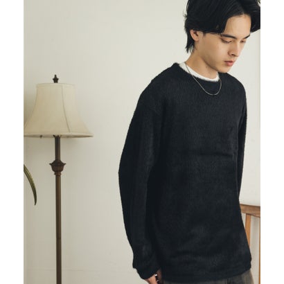 センス オブ プレイス バイ アーバンリサーチ SENSE OF PLACE by URBAN RESEARCH エアフェザーロングTシャツ （ブラック）｜詳細画像