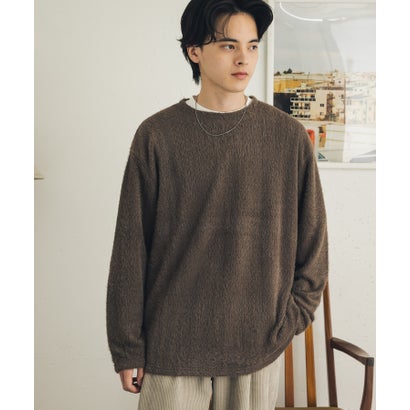 センス オブ プレイス バイ アーバンリサーチ SENSE OF PLACE by URBAN RESEARCH エアフェザーロングTシャツ （ベージュ）｜詳細画像